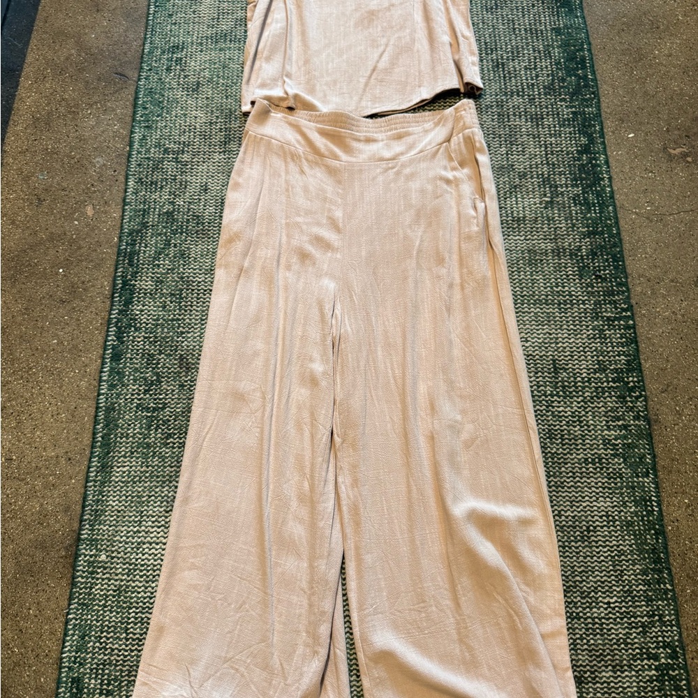 Elegant Cream Women's Set